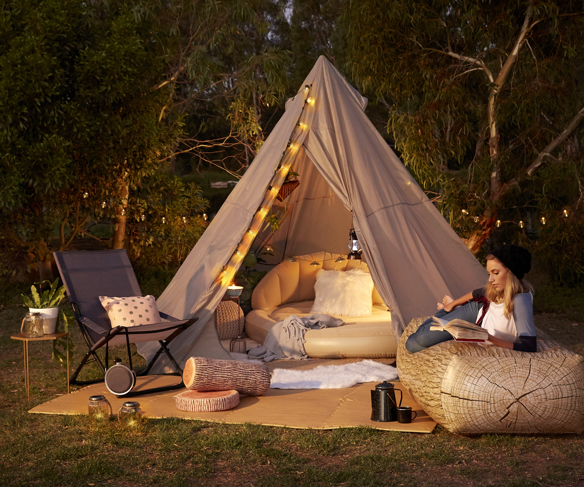 This affordable new glamping range is super cute
