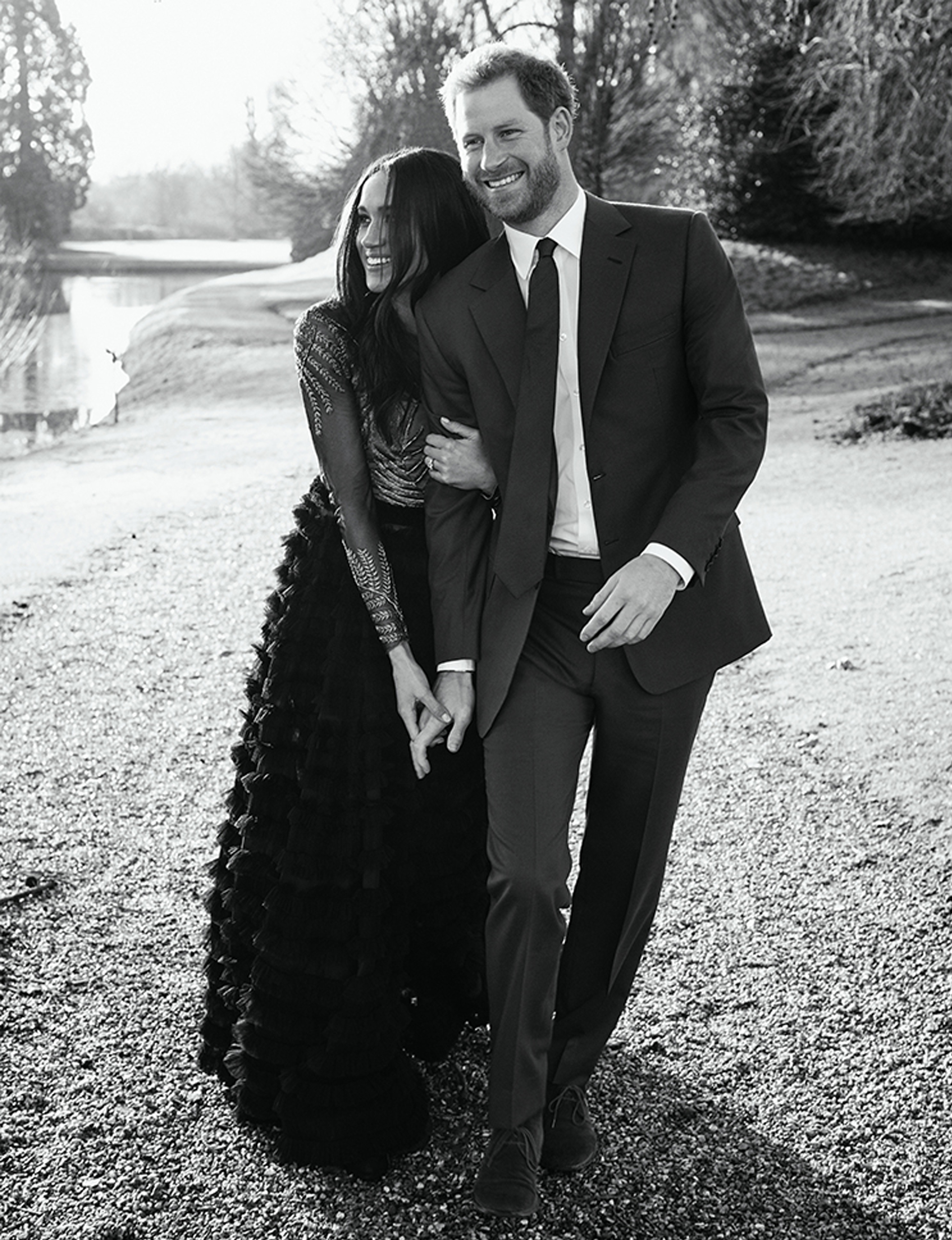 Harry and Meghan engagement shoot Frogmore Cottage