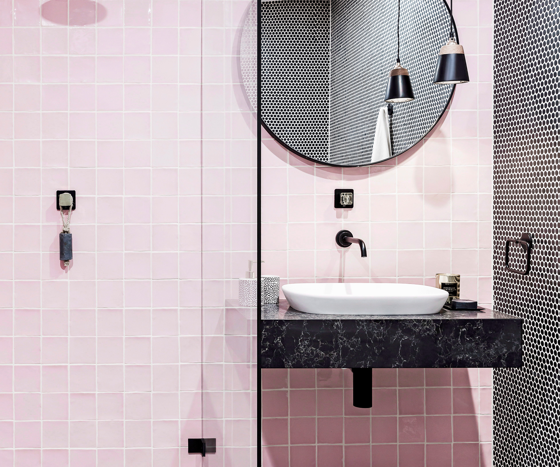 How To Remodel Your Bathroom With Bold Modern Memphis Style